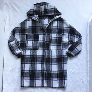 Plaid Oversized Jacket
